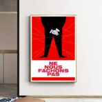 poster lass uns nicht wutend werden