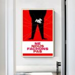 poster lass uns nicht wutend werden