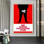 poster lass uns nicht wutend werden