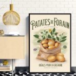 rummelplatz kartoffel plakat
