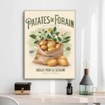 rummelplatz kartoffel plakat