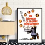 poster ein elefant tauscht im grossen und ganzen