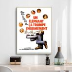 poster ein elefant tauscht im grossen und ganzen