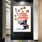 poster ein elefant tauscht im grossen und ganzen