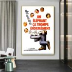 poster ein elefant tauscht im grossen und ganzen