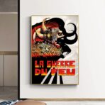 das feuer kriegsplakat