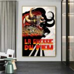 das feuer kriegsplakat