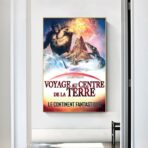 reise zum mittelpunkt der erde poster