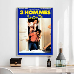 poster 3 manner und ein korb