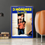 poster 3 manner und ein korb