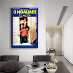 poster 3 manner und ein korb