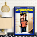 poster 3 manner und ein korb