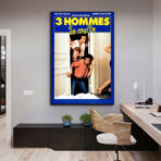 poster 3 manner und ein korb