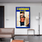 poster 3 manner und ein korb