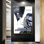 poster alien gegen raubtier