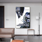 poster alien gegen raubtier