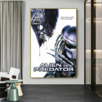 poster alien gegen raubtier