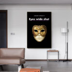 poster augen weit zu
