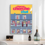 poster jeder sucht seine katze