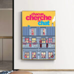 poster jeder sucht seine katze