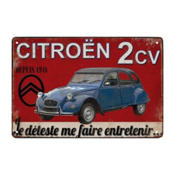 2cv werbeschild