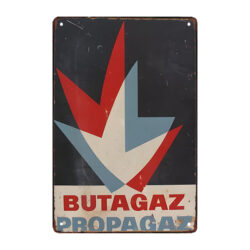 werbetafel flamme butagaz