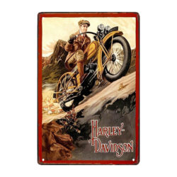 harley davidson werbeschild