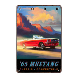 werbetafel ford mustang