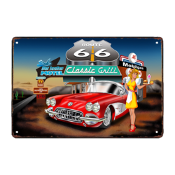 werbetafel route 66