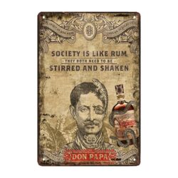 don papa werbetafel