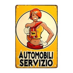agip metallplatte
