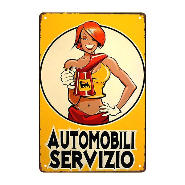agip metallplatte agip metallplatte