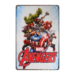 metall avengers platte