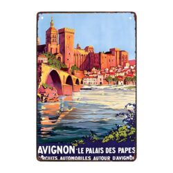 metallplatte avignon