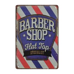 barber metal plate 2