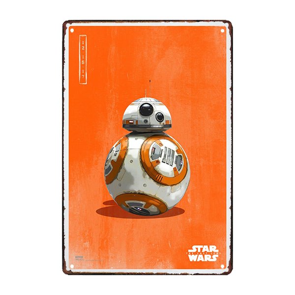 metallplatte bb8 metallplatte bb8