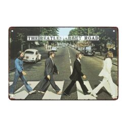metal plaque beatles 1