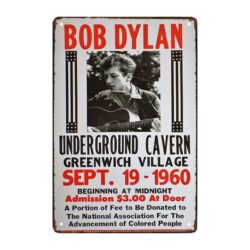metallplatte bob dylan