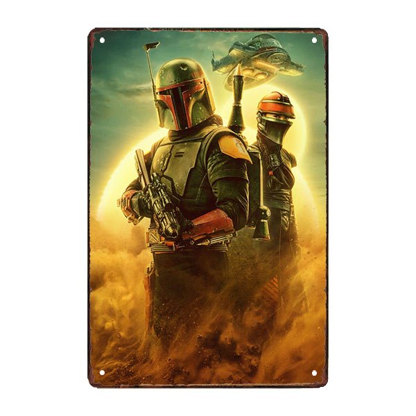 metallplatte boba fett metallplatte boba fett