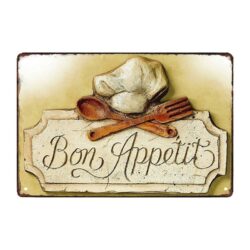 metallteller guten appetit