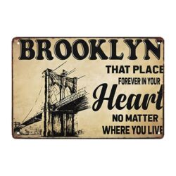 metallplatte brooklyn