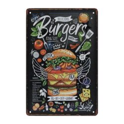 metall burgerplatte