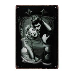 metallplatte burt monroe