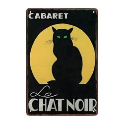 metallplatten kabarett le chat noir