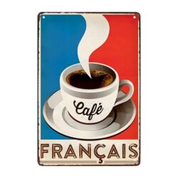 metallplatten cafe paris
