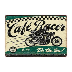 metallplatten cafe racer