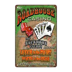 metall casino platte