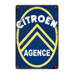 metallplatte citroen 1