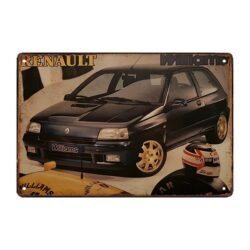 metallplatte clio williams