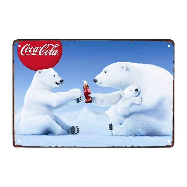 metallplatte coca cola weisser bar metallplatte coca cola weisser bar